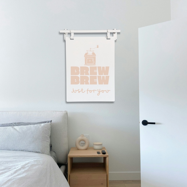 Minimalist Hanging Coffee Sign – Coffee Bar, Café, Kitchen Artwork