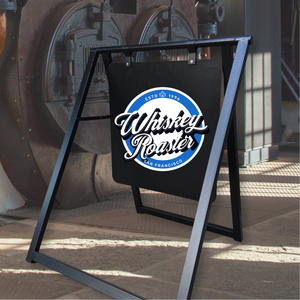 Contemporary Marks Personalized Business Street Sign For Whiskey Roaster