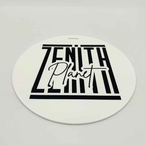 Modern office acrylic business logo sign