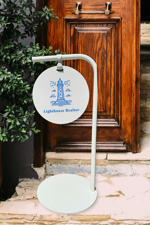 Contemporary Marks Custom Pop-Up Sign for Realtor