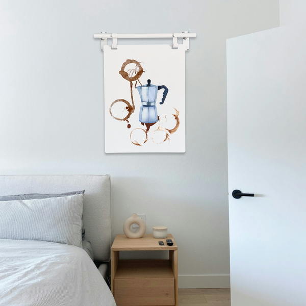 Minimalist Hanging Coffee Sign – Coffee Bar, Café, Kitchen Artwork