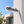 A white rectangular blade sign with black text reading 'alfredo. STUDIO' mounted on a light concrete exterior wall under a blue sky.