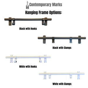 Contemporary Menu Boards Hanging Frames Hooks Options 