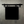 Contemporary Marks Cafe Menu Board Blank in Black frame with black board