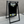 Large Metal 24x38 Sandwich Board with Doubled Sided Chalkboard Sign Black Frame with Black Board