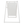 White metal minimalist sign in a white background