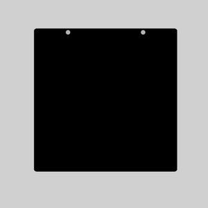 18 x 18 Black chalkboard sign