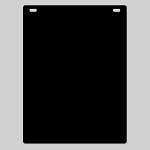 Black 18x24 rectangular metal board