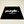 Logo hanging menu sign in 15x15 black
