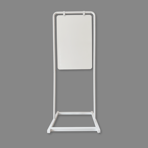Blank Swing Sign in 56"H in White frame with white board