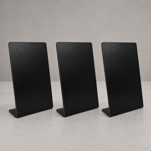Large Custom Magnetic Tabletop Counter Signs, 6"x9" UV Printed Display (Set of 3)