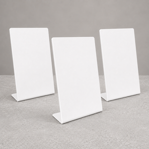 Large Custom Magnetic Tabletop Counter Signs, 6"x9" UV Printed Display (Set of 3)