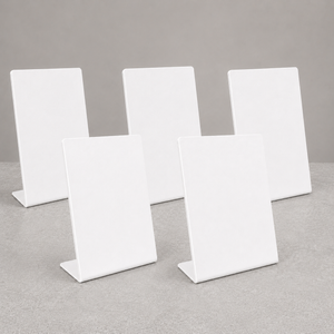 Large Custom Magnetic Tabletop Counter Signs, 6"x9" UV Printed Display (Set of 3)