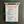 Minimalist Style Custom Hanging Magnetic Menu Board Product Dimension