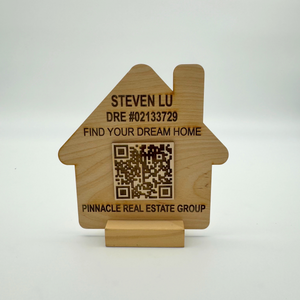 Modern Realtor Design QR Code Sign