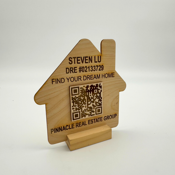 Open House QR Sign for marketing purpose