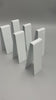 Contemporary Marks Table Metal Stand Sign in white